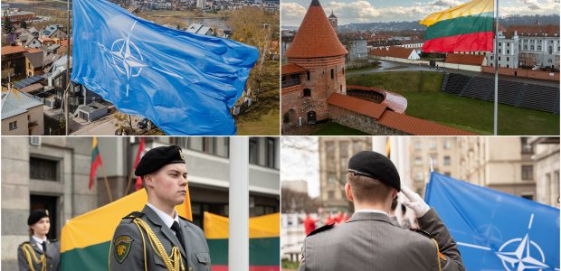 Kaunas paminėjo Lietuvos įstojimo į NATO jubiliejų: jau 20 metų kartu