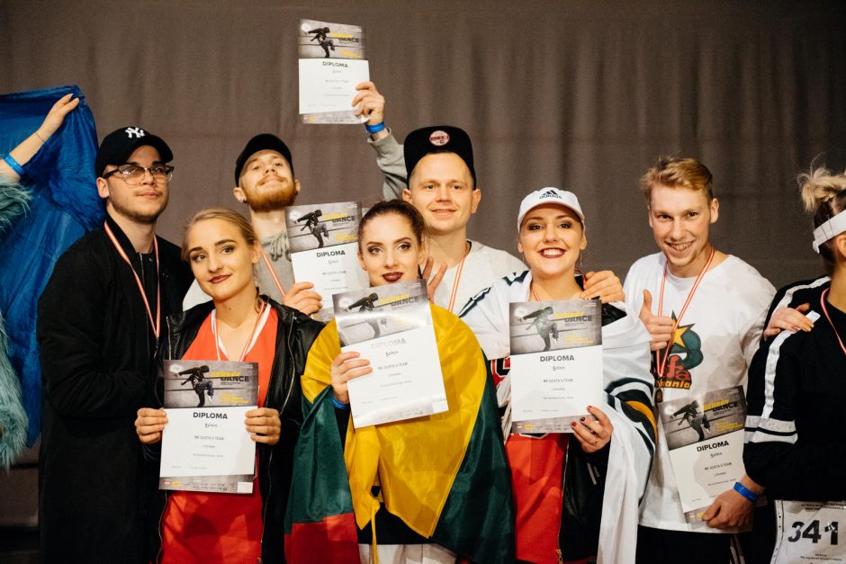 Lietuvos gatvės šokėjai pasaulio čempionate pasiekė stulbinančių rezultatų