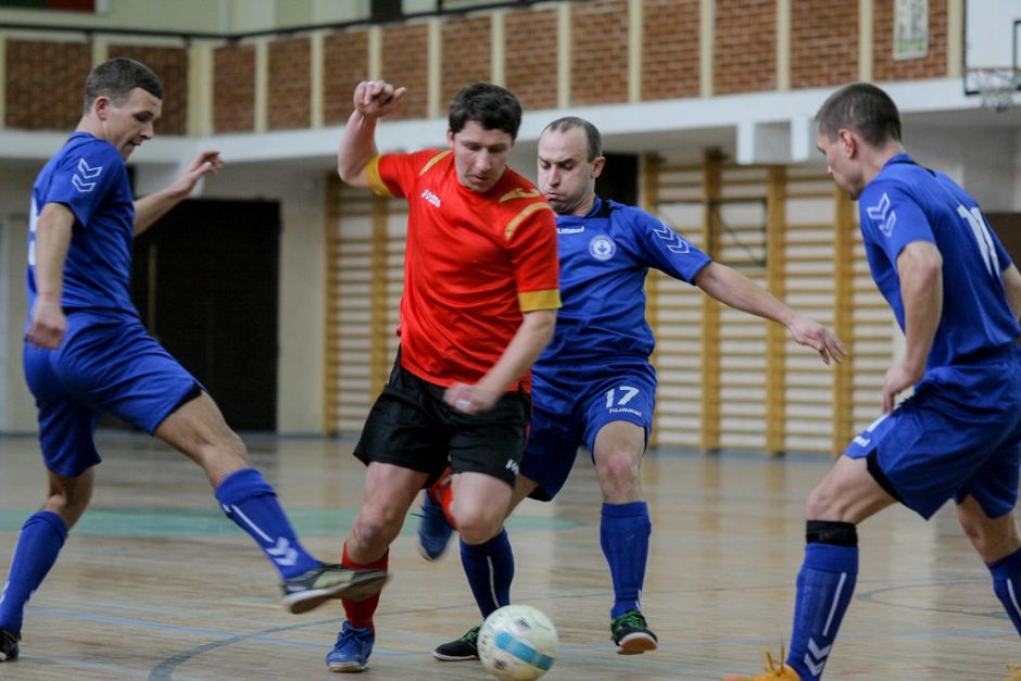 Studentų staigmena salės futbolo čempiono titulą garantavo 