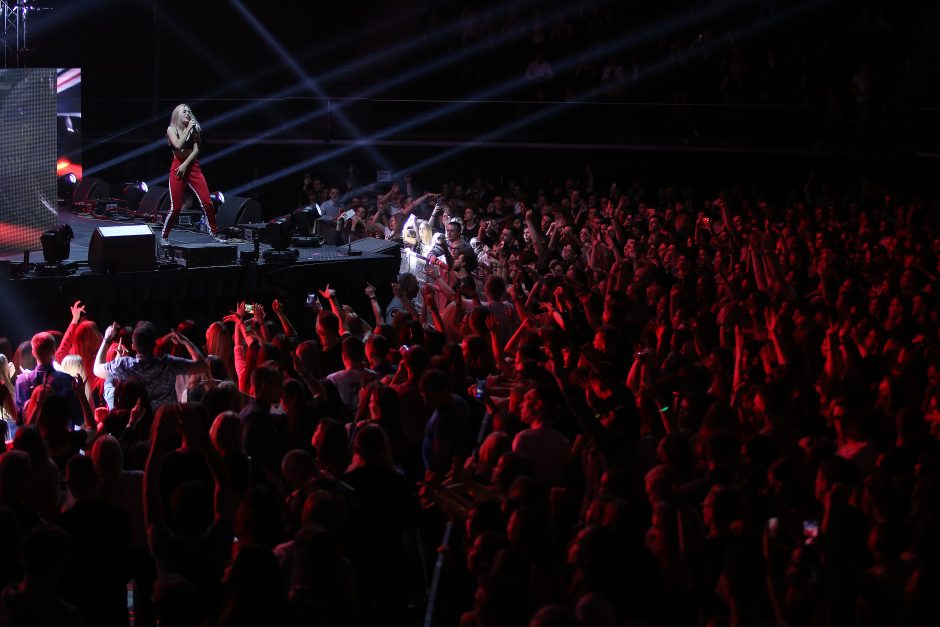 „Žalgirio“ arena virto šokių aikštele