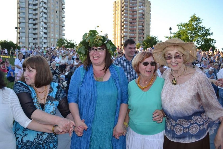 Tradicinę Joninių šventę Kaune pratęsė Kalniečiai