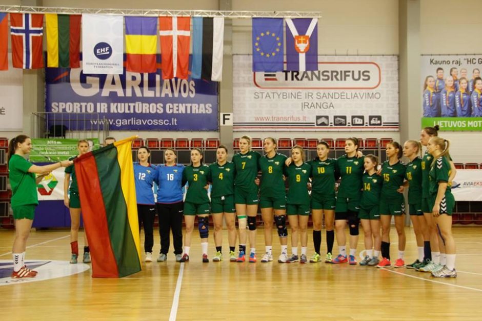 Lietuvos 19-metės rankininkės sužinojo Europos čempionato varžoves 