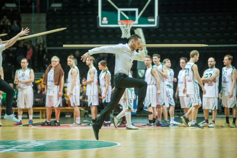 „Žalgirio“ arenoje tokių dalykų dar nebuvo