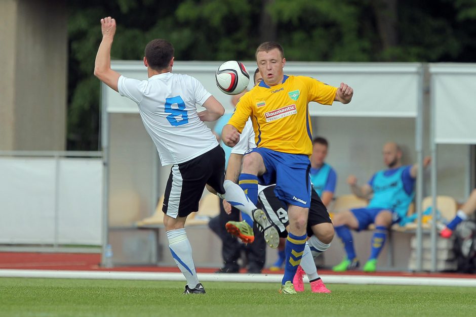 UEFA Regionų taurė: Kėdainių „Nevėžis“ – Tartu [Estija] 5:2