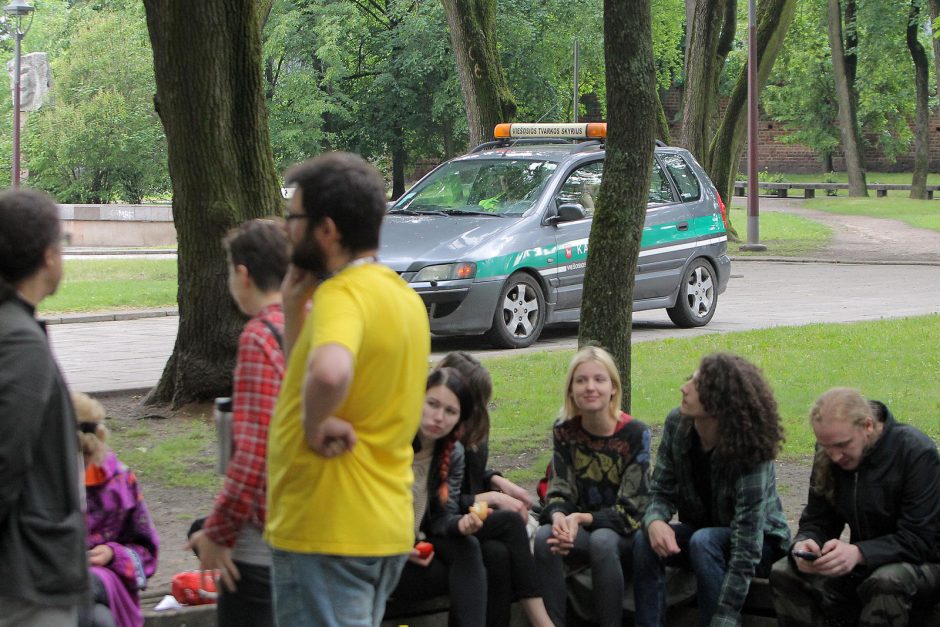 Ar ilgam protestuotojai okupavo Miesto sodą?