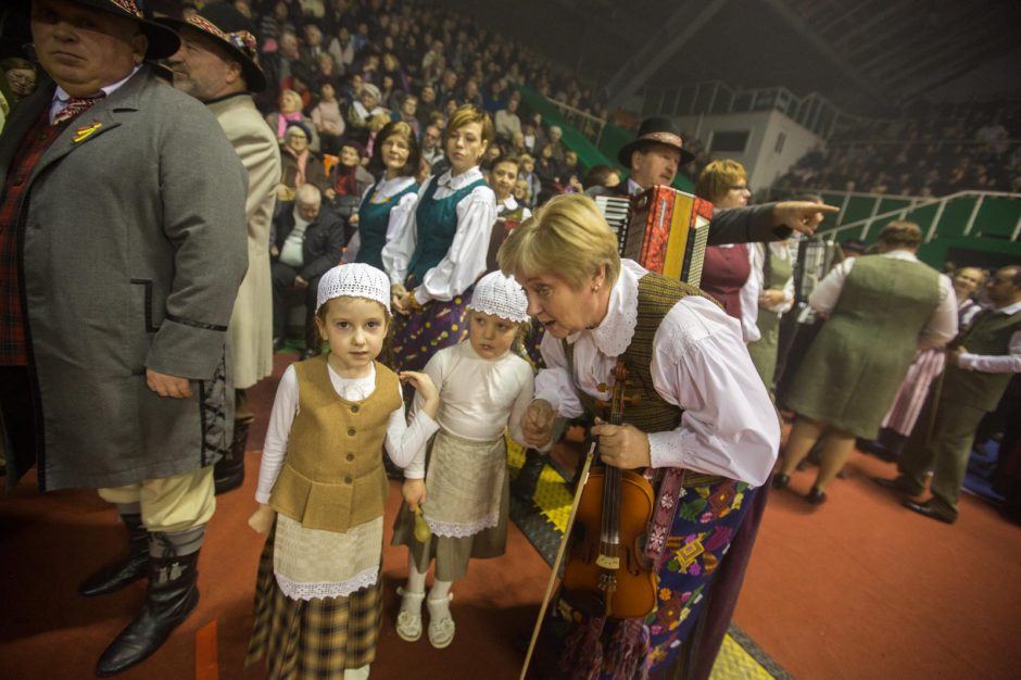 Kapelos kilnojo Kauno sporto halės stogą