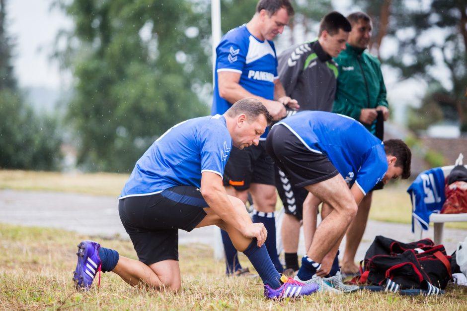 Žaidėjams „kalti golus“ linkėjęs V. Matijošaitis: Kaunas tikrai neabejingas futbolui