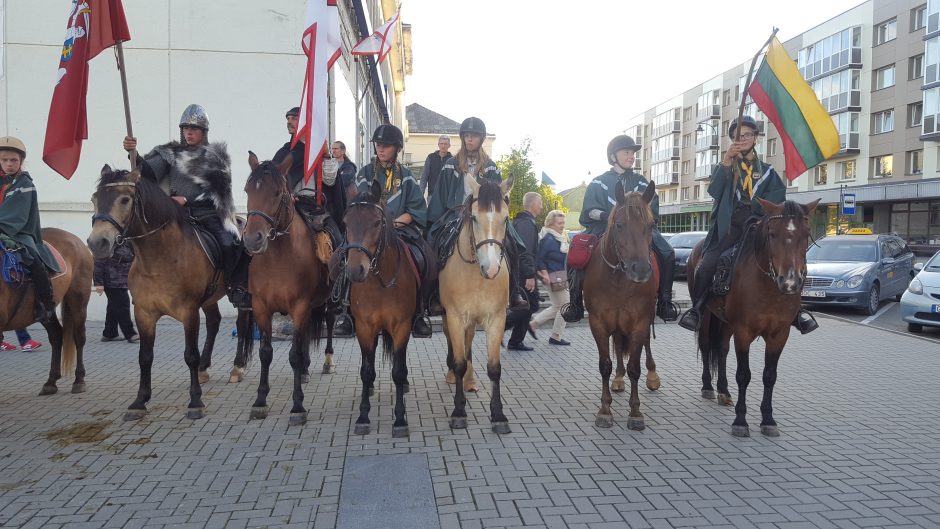 Telšiuose Durbės mūšio pergalės dieną aidėjo patrankų šūviai