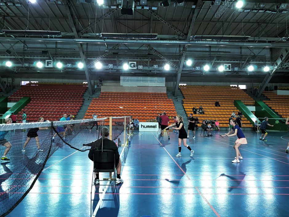 Kaune varžėsi pajėgiausi Lietuvos badmintonininkai