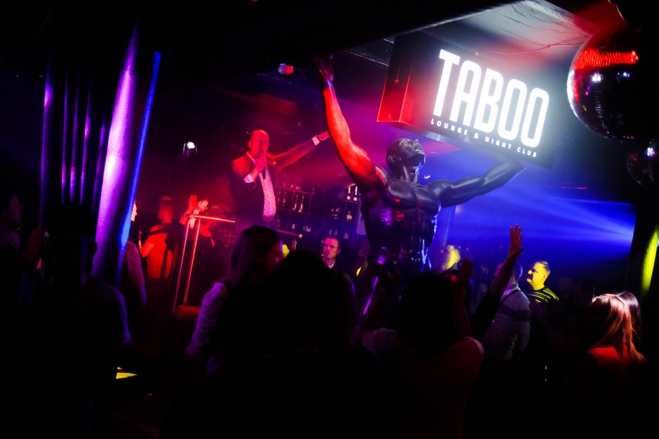 Legendinė diskoteka „Taboo“ klube