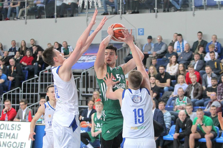 NKL finalas: „Neptūnas-Akv.“ – „Žalgiris-2“ 68:57