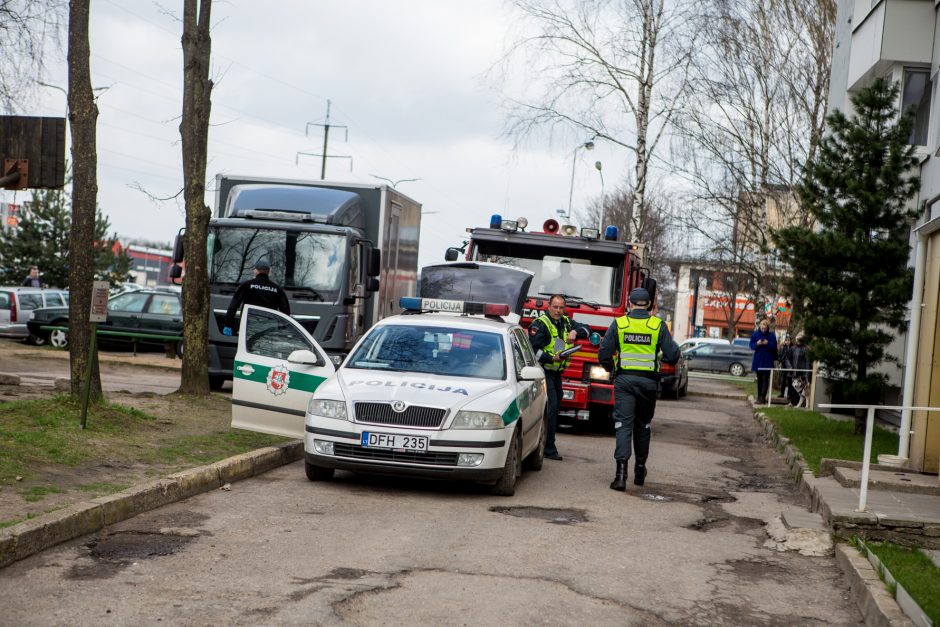 Dainavos rajone – aliarmas dėl radinio pašto dėžutėje