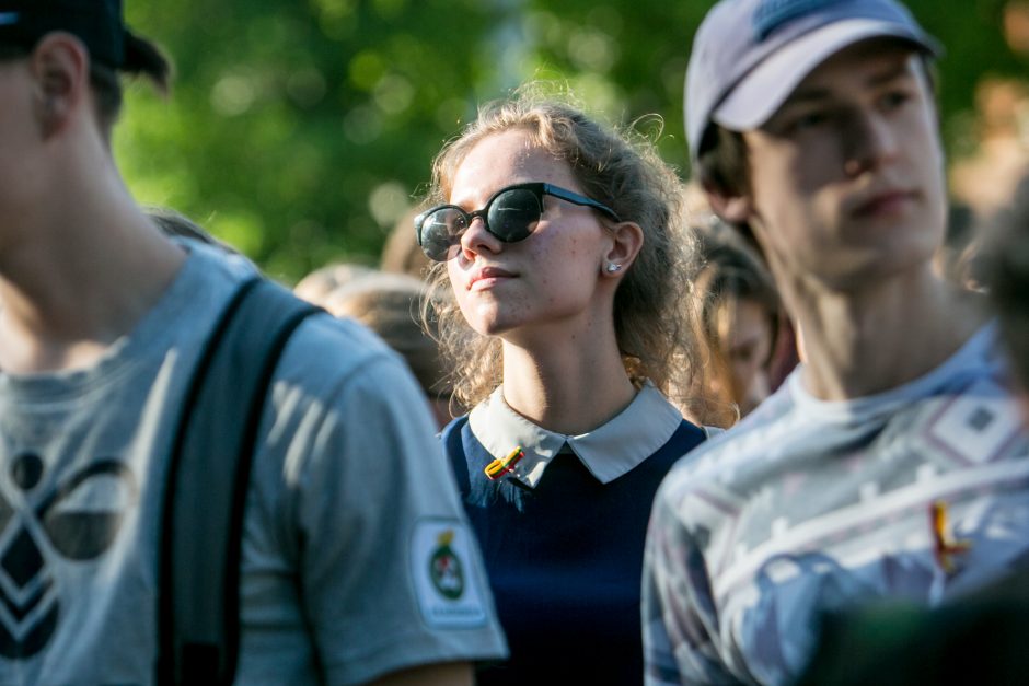 Studentai šėlo su makaronais, indiškais saldėsiais ir „Baltuoju kiru“ 