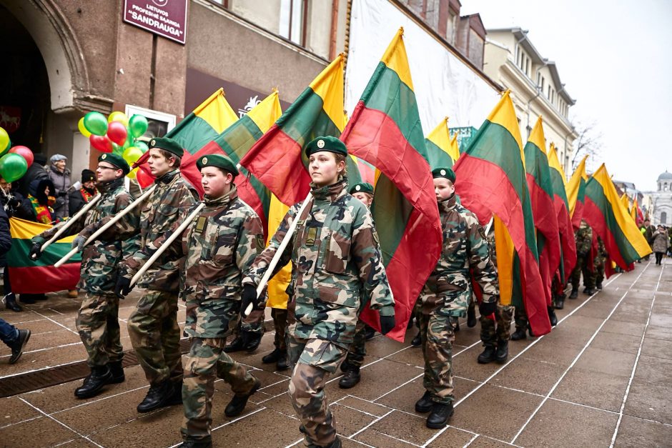 Kaunas Vasario 16-ąją švenčia, kaip dar niekad nešventė