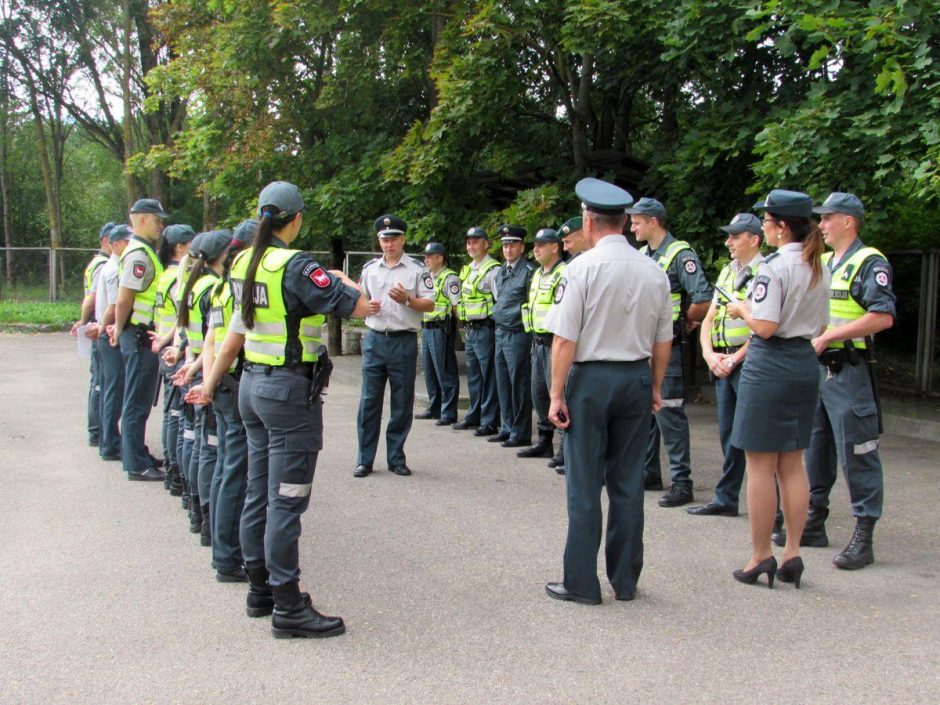 Išrinkti geriausi Kauno policijos pareigūnai