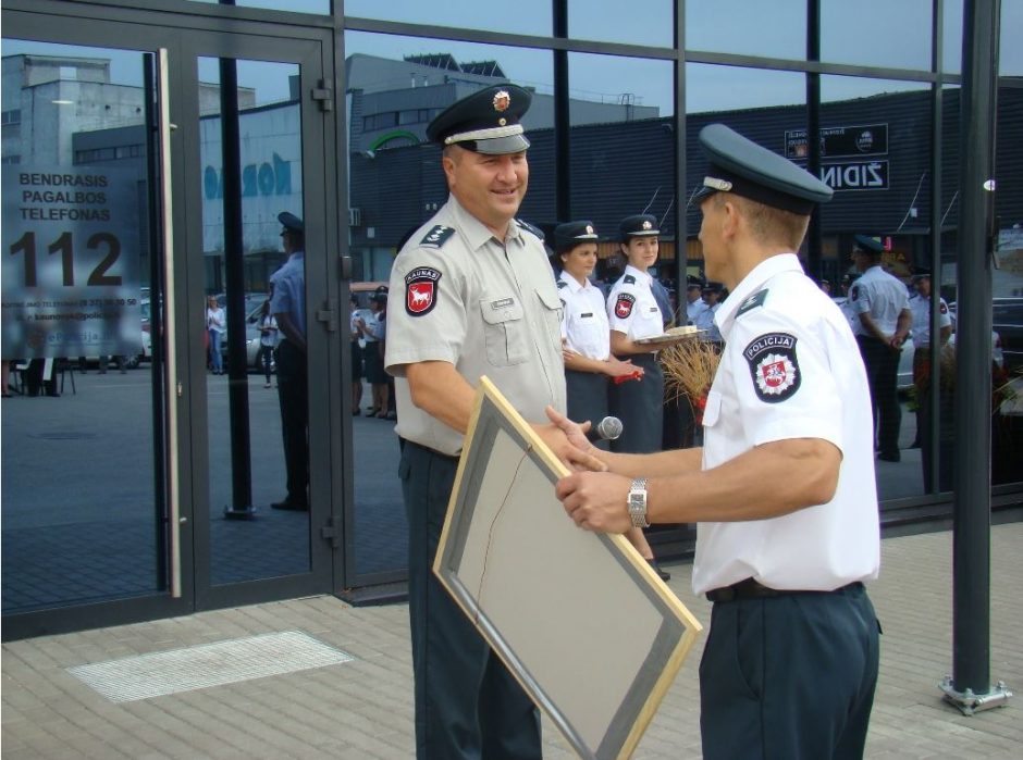 Atidarytas naujas Santakos policijos komisariato pastatas