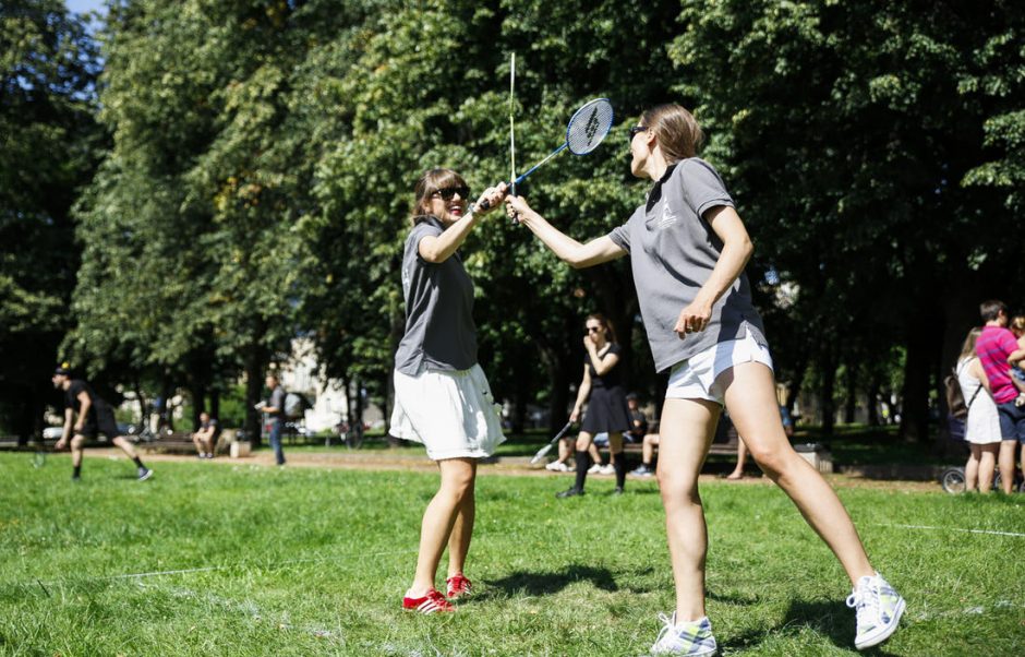 Savaitgalį linksmintis kvies badmintono mėgėjų turnyras „Vilniaus plunksna“