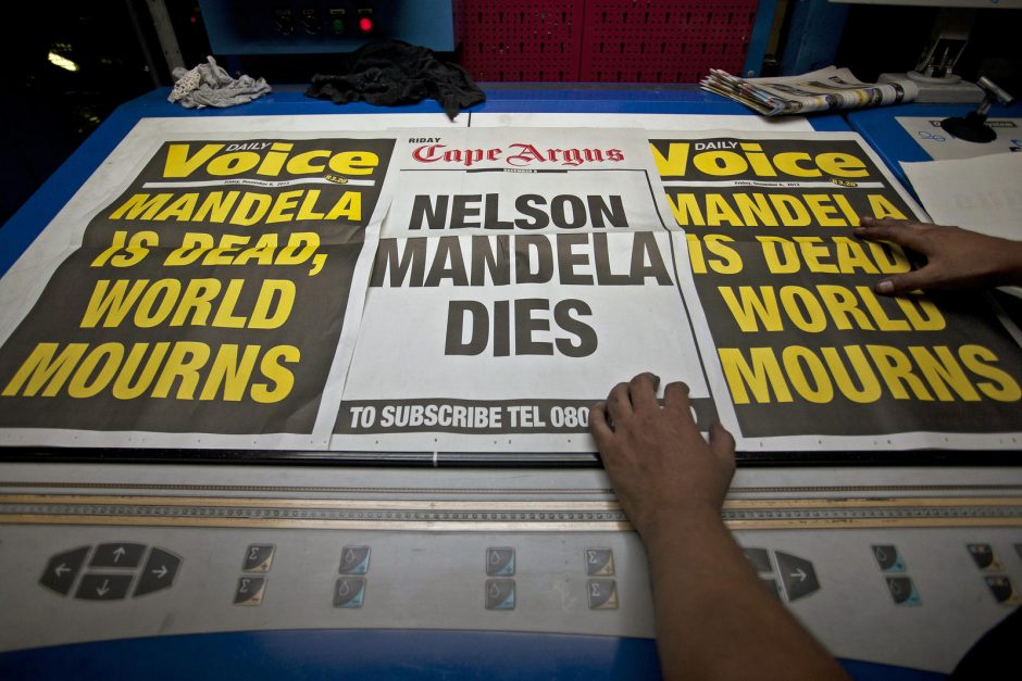 Pasaulio lyderiai atsisveikins su N. Mandela, dalis jų neatvyks į PAR