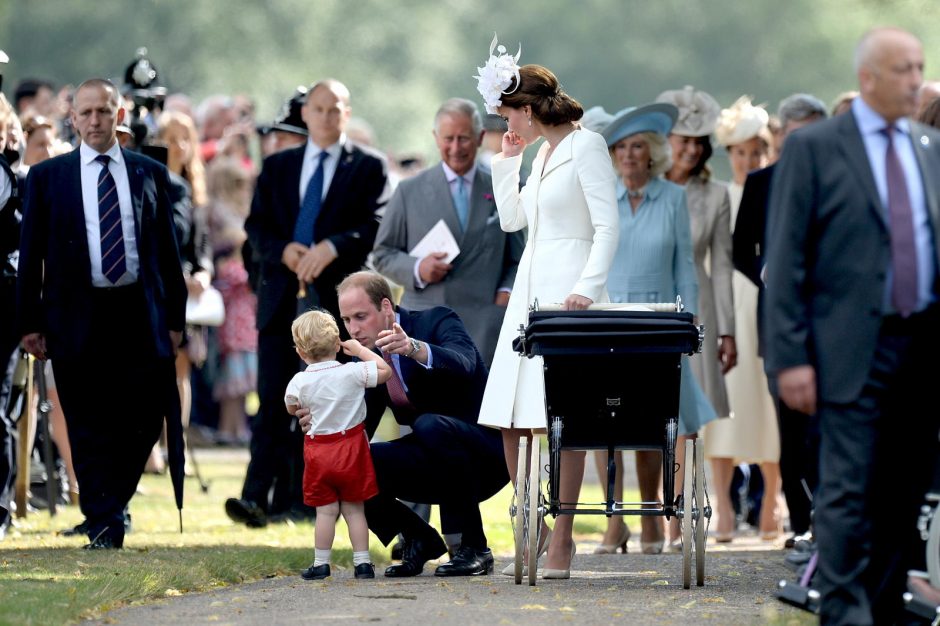 Britanijos princesės Charlotte’s krikštynos