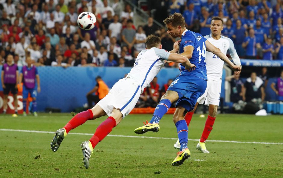 Euro 2016: Islandija - Anglija 2:1