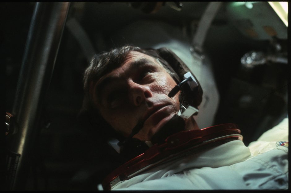 Mirė paskutinis ant Mėnulio žengęs JAV astronautas