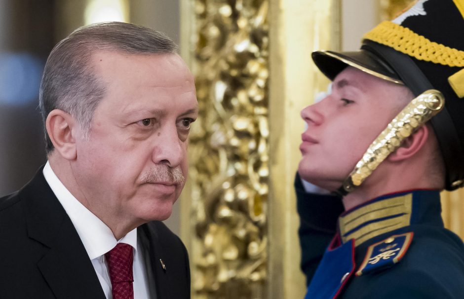 Turkijos prezidentas susitiko su V. Putinu