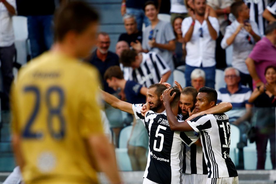 „Serie A“: „Juventus“ įspūdingai pradėjo sezoną