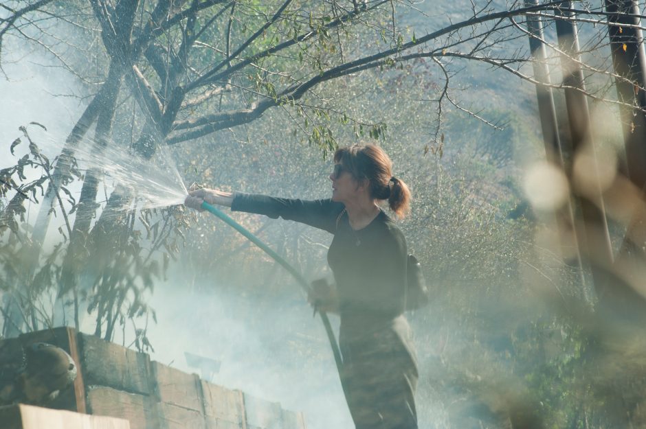 Kalifornijoje siautėja gaisrai, iškilo pavojus prabangiam Los Andželo rajonui