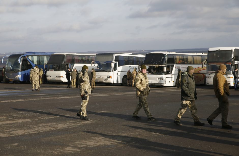 Kijevas ir separatistai apsikeitė belaisviais