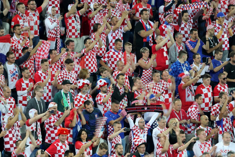Kroatijos futbolininkai pasaulio čempionatą pradėjo nugalėdami Nigeriją