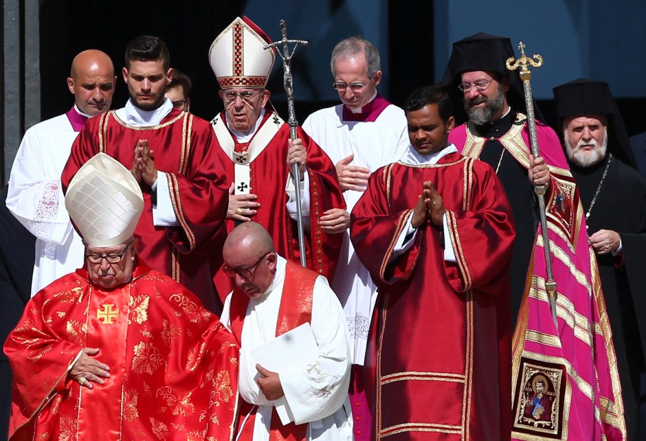 Popiežius paskyrė 14 naujų kardinolų