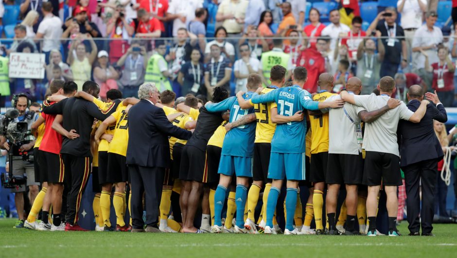 Belgijos futbolininkai mače dėl trečiosios vietos pranoko anglus