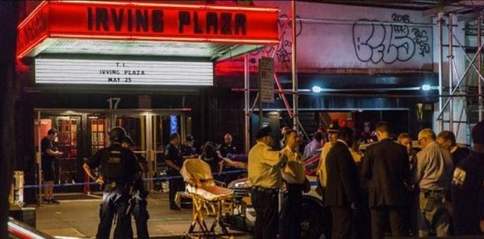 Niujorke per repo koncertą nušautas mažiausiai vienas žmogus