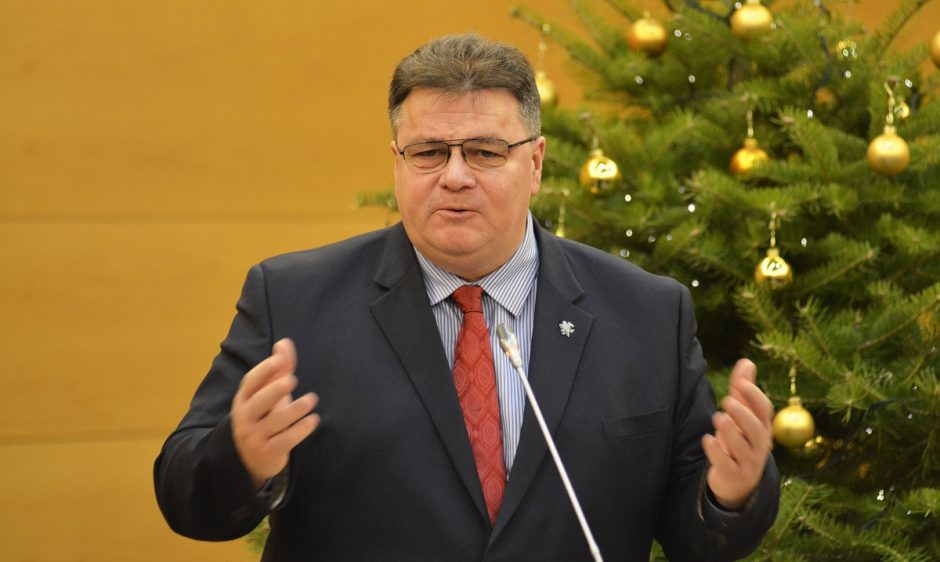 L. Linkevičius: žodžio laisvė – stipriausias atsakas kovoje su propaganda