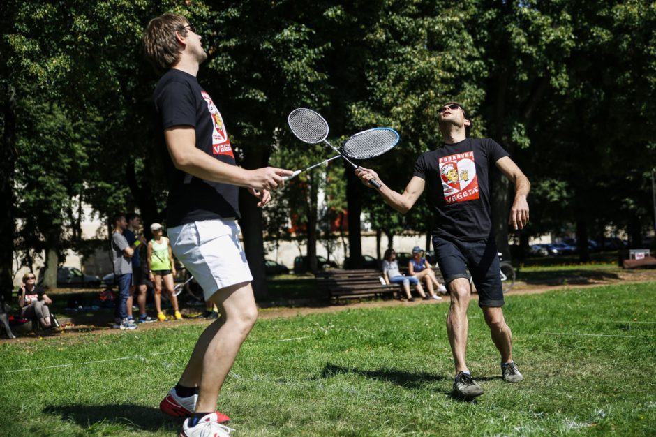 Savaitgalį linksmintis kvies badmintono mėgėjų turnyras „Vilniaus plunksna“