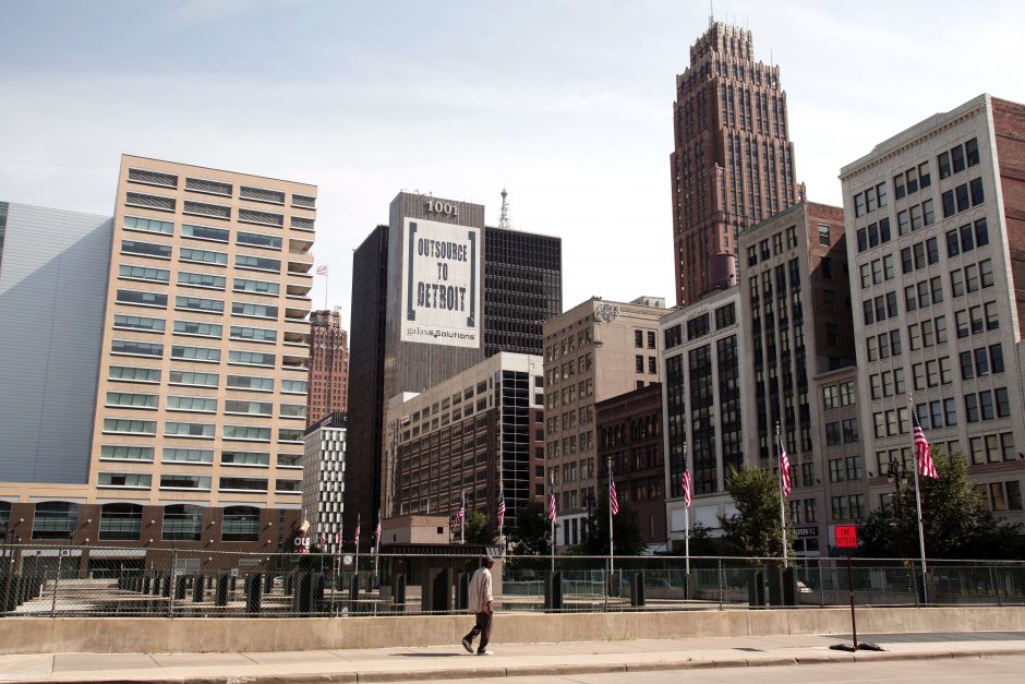 Klestintis Detroitas virto didžiausiu bankrutavusiu JAV miestu