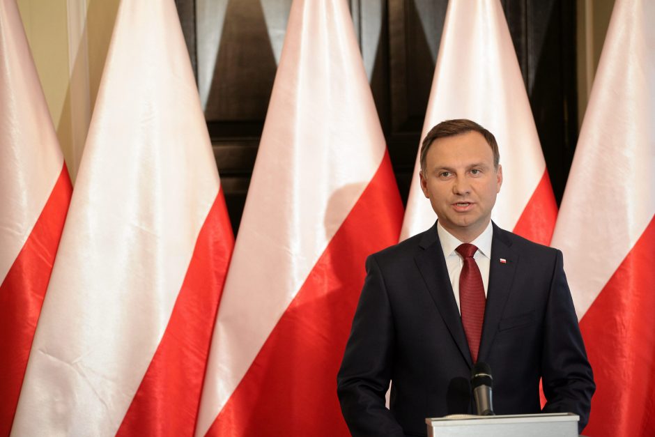Naujasis Lenkijos prezidentas bus prisaikdintas rugpjūčio 6-ąją