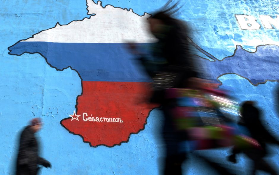 Kijevas: Ukrainos ir Rusijos santykiai gerėtų tik grąžinus aneksuotą Krymą