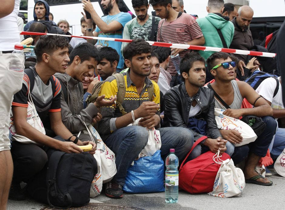 Ministras apie pabėgėlius: nemanau, kad turėtume užsiimti agitacija