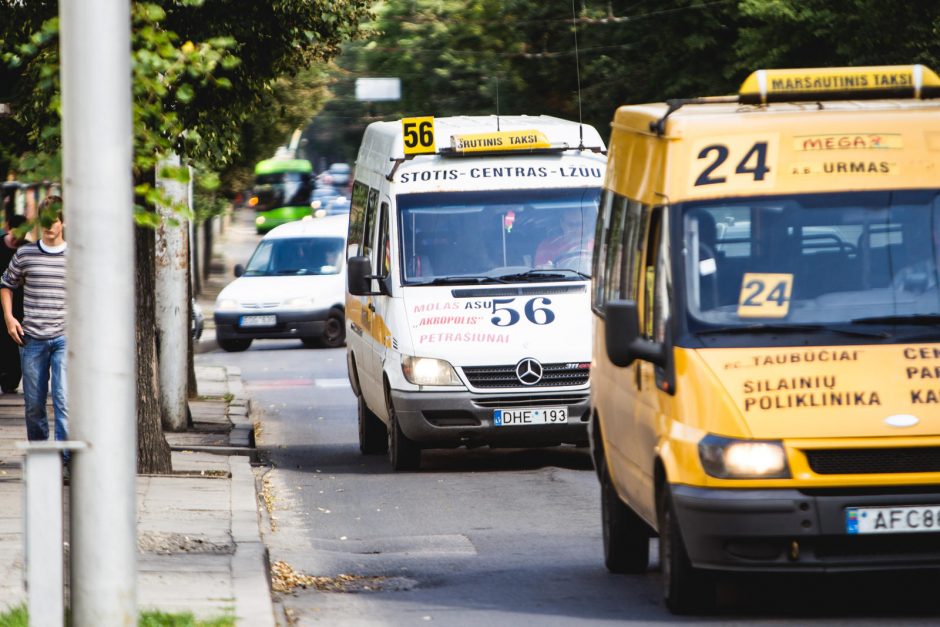 Mikroautobusų verslui artėja juodos dienos