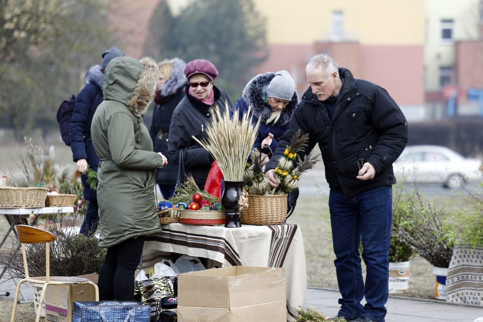 Verbų sekmadienis išbudino klaipėdiečius