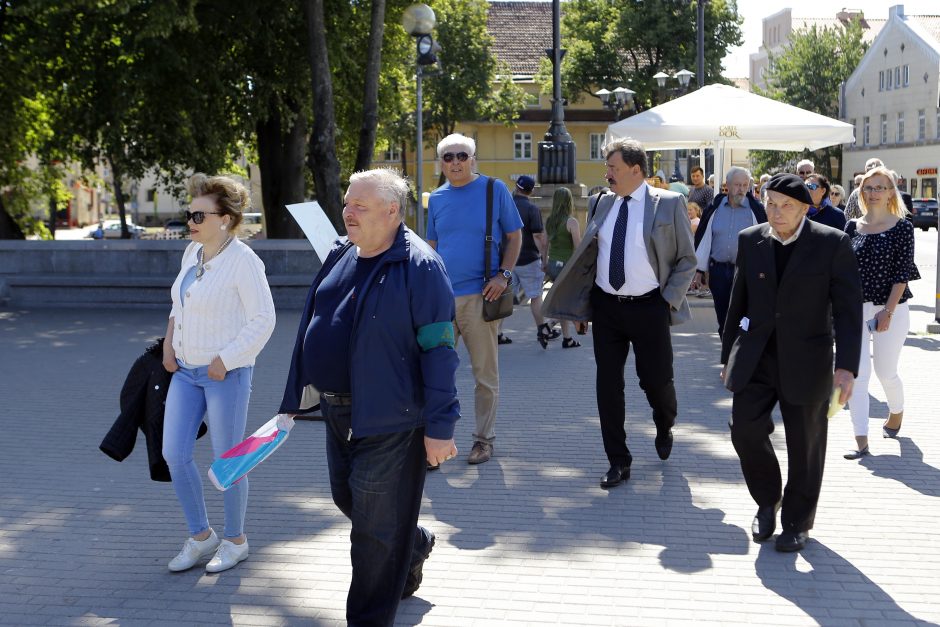 Klaipėdoje minėtas Sąjūdžio 30-metis