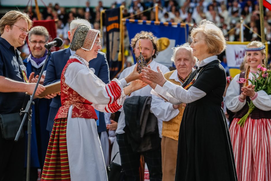 Klaipėdą užliejo dainų šventės garsai