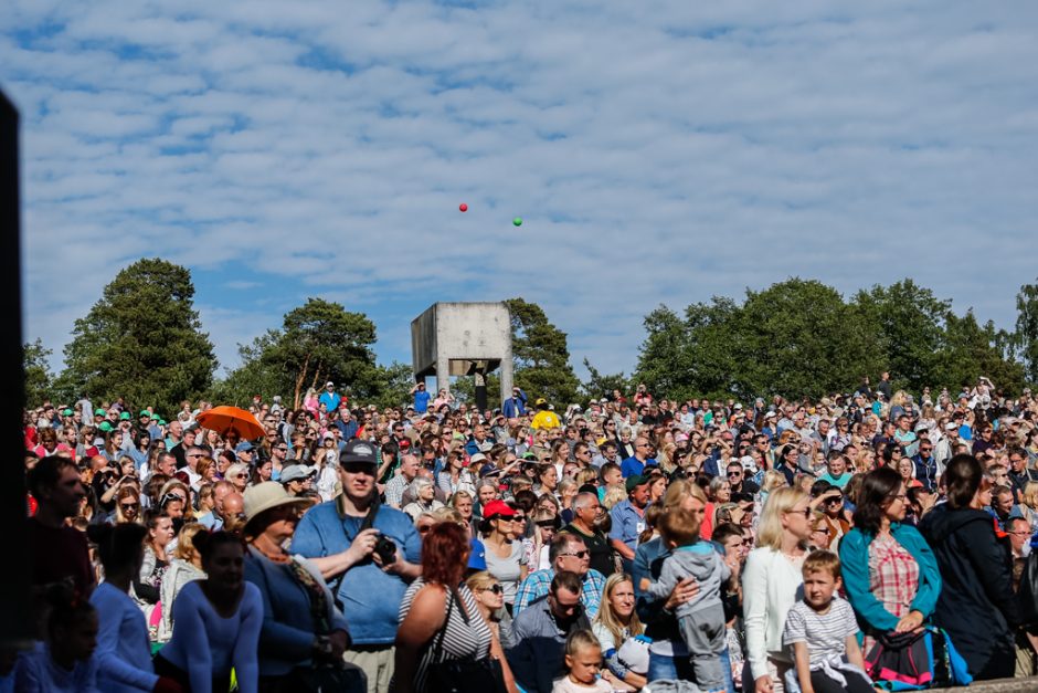 Klaipėdą užliejo dainų šventės garsai