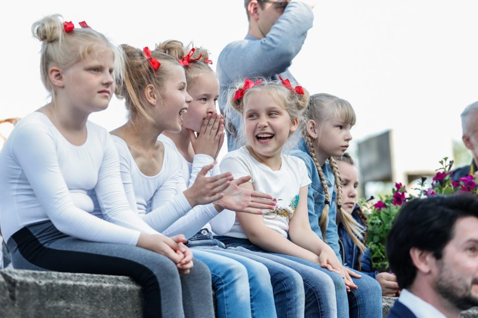 Klaipėdą užliejo dainų šventės garsai