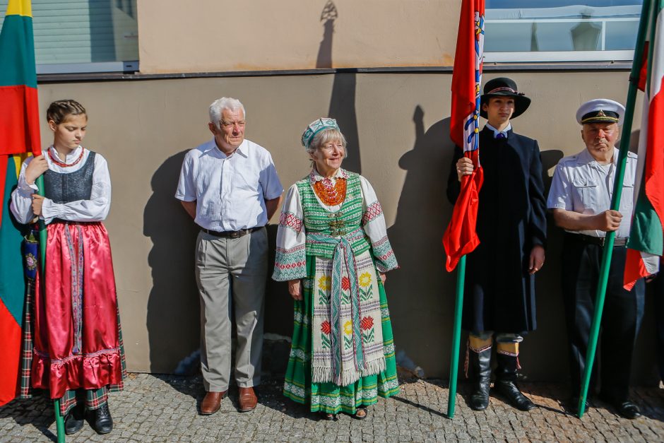 Atidengta atminimo lenta V. Didžiui