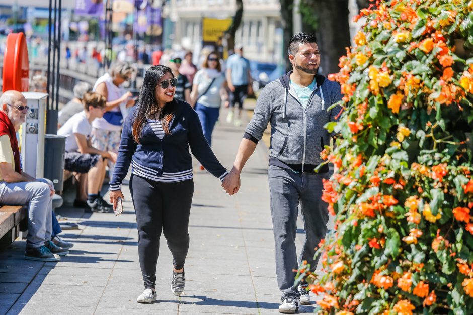 Prie „Žvejo“ paminklo sukosi šokėjai