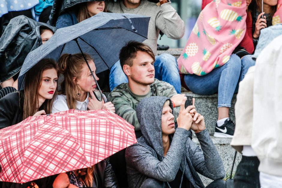 Mokslo metų pradžia – su J. Jankevičiumi ir V. Grubliausku