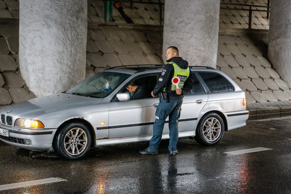 Policijos reidas Klaipėdoje