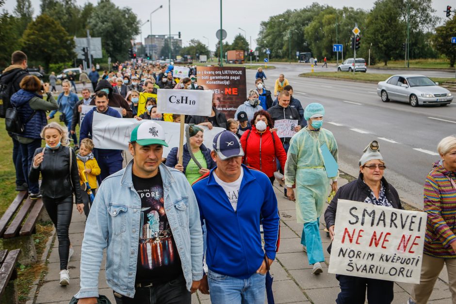 Protestas „Smarvei ne“